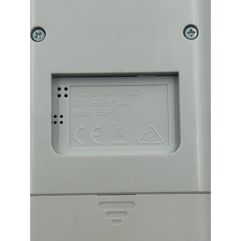 Set of 2 SimpliSafe Home Security System Replacement Keypad Remote White SSKP3 - Picture 5 of 5